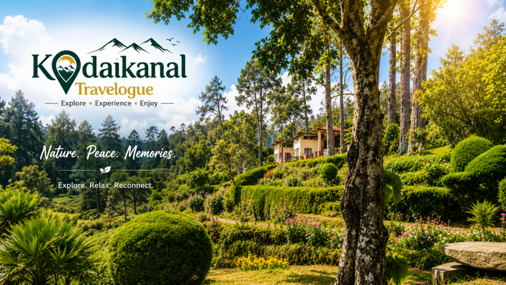 Chettiar Park Kodaikanal Chettiar Park Kodaikanal – flower beds and green lawns at the park entrance
