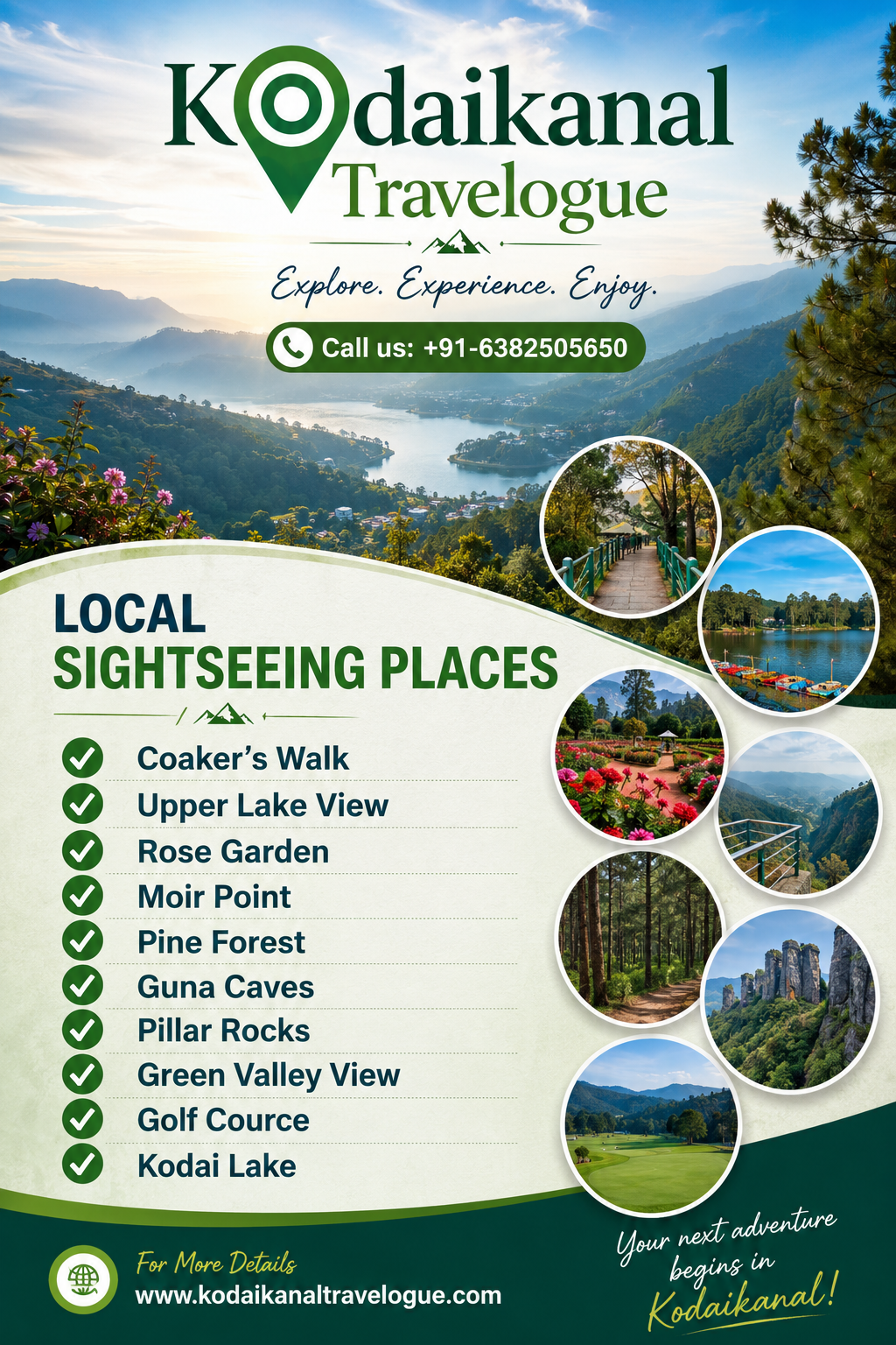 kodaikanal local sightseeing
