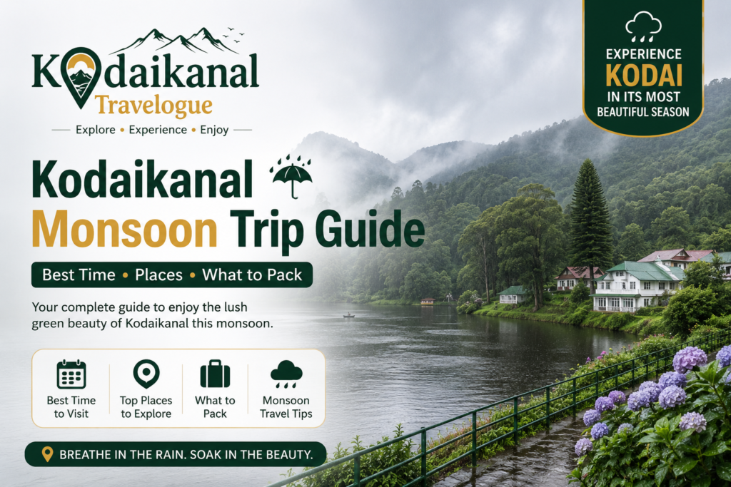 Kodaikanal Monsoon Trip